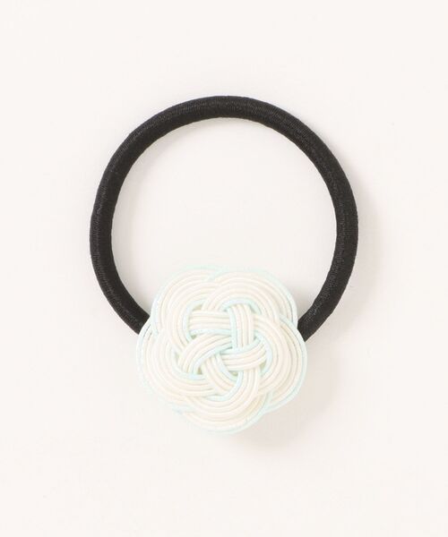 tone（トーン）の「【Shin】[シン]水引ヘアゴム(MA)（ヘアゴム・レディース・イエロー系2/ピンク系2/イエロー/ブルー系その他/ベージュ/ピンク/ホワイト/ピンク系3/グリーン/ベージュ系2/ホワイト系2/ダークグリーン/ワインレッド/スカイブルー系/ブラック系その他/パープル系その他/ミント/ブラウン系その他/ブラウン系その他2/ブラウン/パープル/ホワイト系その他/パープル系2/ブルー系その他2・FREE）」の3枚目の写真