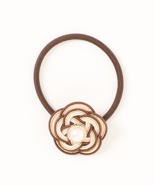 tone（トーン）の「【Shin】[シン]水引ヘアゴム(MA)（ヘアゴム・レディース・イエロー系2/ピンク系2/イエロー/ブルー系その他/ベージュ/ピンク/ホワイト/ピンク系3/グリーン/ベージュ系2/ホワイト系2/ダークグリーン/ワインレッド/スカイブルー系/ブラック系その他/パープル系その他/ミント/ブラウン系その他/ブラウン系その他2/ブラウン/パープル/ホワイト系その他/パープル系2/ブルー系その他2・FREE）」の6枚目の写真