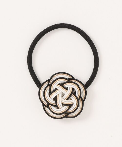 tone（トーン）の「【Shin】[シン]水引ヘアゴム(MA)（ヘアゴム・レディース・イエロー系2/ピンク系2/イエロー/ブルー系その他/ベージュ/ピンク/ホワイト/ピンク系3/グリーン/ベージュ系2/ホワイト系2/ダークグリーン/ワインレッド/スカイブルー系/ブラック系その他/パープル系その他/ミント/ブラウン系その他/ブラウン系その他2/ブラウン/パープル/ホワイト系その他/パープル系2/ブルー系その他2・FREE）」の2枚目の写真