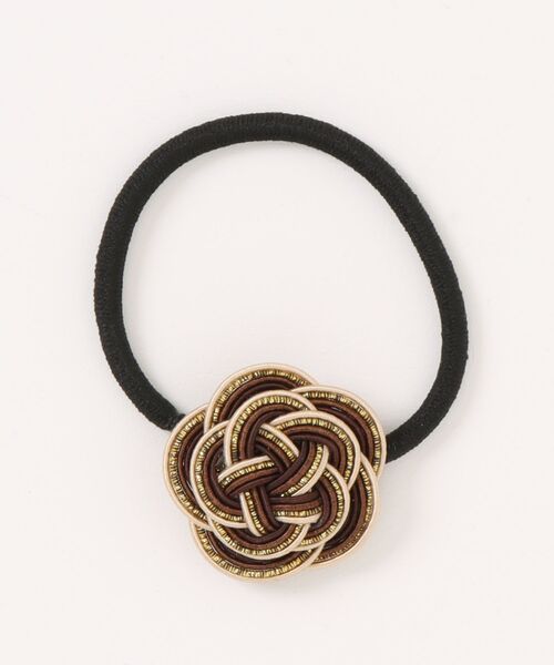 tone（トーン）の「【Shin】[シン]水引ヘアゴム(MA)（ヘアゴム・レディース・イエロー系2/ピンク系2/イエロー/ブルー系その他/ベージュ/ピンク/ホワイト/ピンク系3/グリーン/ベージュ系2/ホワイト系2/ダークグリーン/ワインレッド/スカイブルー系/ブラック系その他/パープル系その他/ミント/ブラウン系その他/ブラウン系その他2/ブラウン/パープル/ホワイト系その他/パープル系2/ブルー系その他2・FREE）」の8枚目の写真