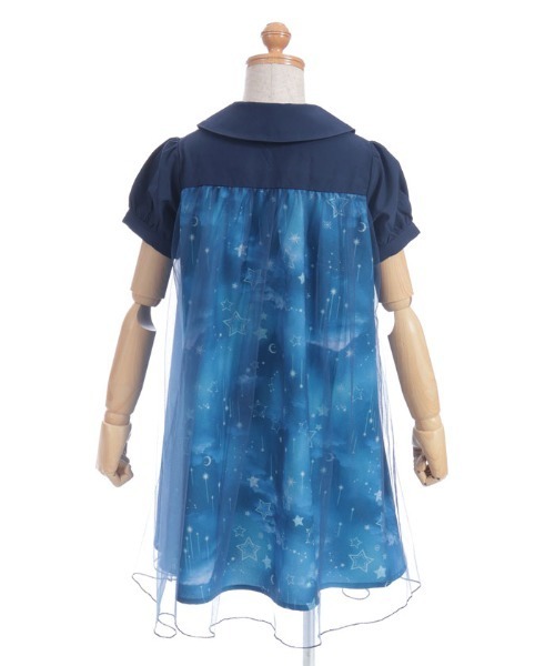 axes femme（アクシーズファム）の「スターリーチュールワンピース（ワンピース・キッズ・ネイビー/ラベンダー・MEDIUM/LARGE/X-LARGE）」の5枚目の写真