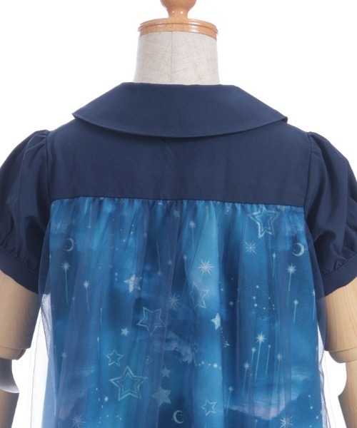 axes femme（アクシーズファム）の「スターリーチュールワンピース（ワンピース・キッズ・ネイビー/ラベンダー・MEDIUM/LARGE/X-LARGE）」の9枚目の写真