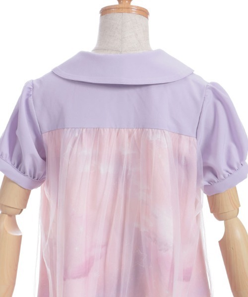 axes femme（アクシーズファム）の「スターリーチュールワンピース（ワンピース・キッズ・ネイビー/ラベンダー・MEDIUM/LARGE/X-LARGE）」の18枚目の写真