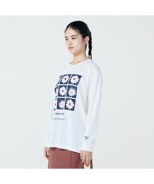 hummel（ヒュンメル）の「hummel/ヒュンメル HMP 長袖Tシャツ（Tシャツ/カットソー・メンズ・オフホワイト/ブラック/ネイビー/イエロー・S/L/M/O）」の6枚目の写真