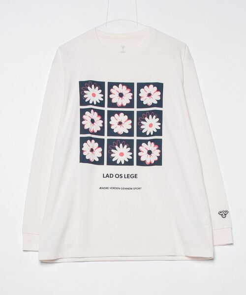 hummel（ヒュンメル）の「hummel/ヒュンメル HMP 長袖Tシャツ（Tシャツ/カットソー・メンズ・オフホワイト/ブラック/ネイビー/イエロー・S/L/M/O）」の20枚目の写真