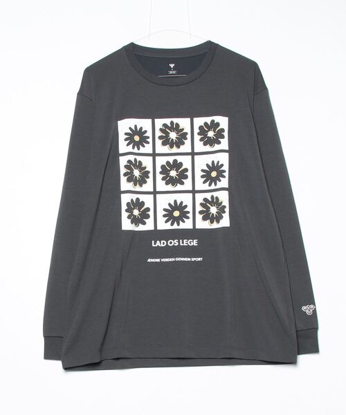 hummel（ヒュンメル）の「hummel/ヒュンメル HMP 長袖Tシャツ（Tシャツ/カットソー・メンズ・オフホワイト/ブラック/ネイビー/イエロー・S/L/M/O）」の22枚目の写真