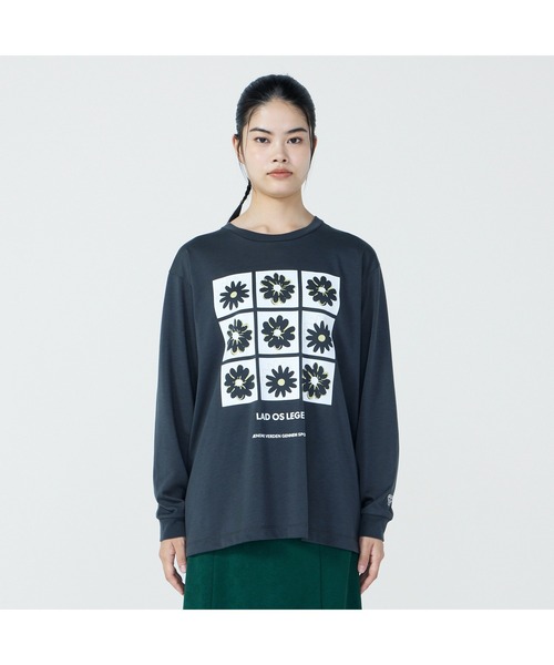 hummel（ヒュンメル）の「hummel/ヒュンメル HMP 長袖Tシャツ（Tシャツ/カットソー・メンズ・オフホワイト/ブラック/ネイビー/イエロー・S/L/M/O）」の11枚目の写真
