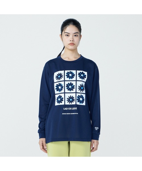 hummel（ヒュンメル）の「hummel/ヒュンメル HMP 長袖Tシャツ（Tシャツ/カットソー・メンズ・オフホワイト/ブラック/ネイビー/イエロー・S/L/M/O）」の14枚目の写真