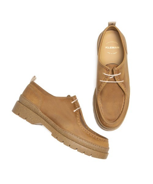 KLEMAN（クレマン）の「【KLEMAN / クレマン】 MAJOR N BIO | メジャー ヌバック（ドレスシューズ・メンズ・ベージュ・40/42/43/44/39/41）」の5枚目の写真