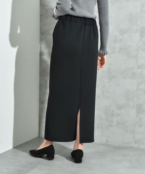 INTERPLANET（インタープラネット）の「スポンジリバーナロースカート（スカート・レディース・ブラック/チャコールグレー/グレー・FREE）」の17枚目の写真