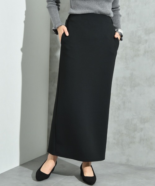 INTERPLANET（インタープラネット）の「スポンジリバーナロースカート（スカート・レディース・ブラック/チャコールグレー/グレー・FREE）」の19枚目の写真