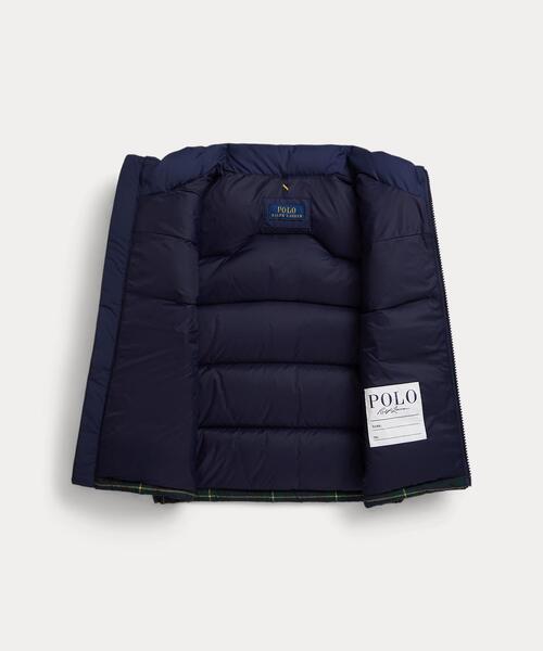 セール】チェック ダウン ベスト（ダウンベスト）｜POLO RALPH LAUREN