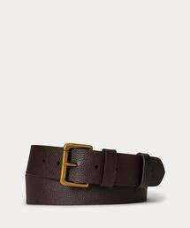 POLO RALPH LAUREN（ポロ ラルフ ローレン）の「ペブルド レザー ローラーバックル ベルト（ベルト・メンズ）」