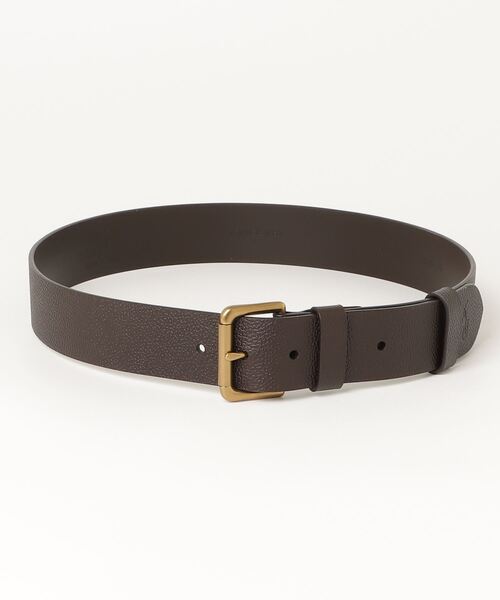 ペブルド レザー ローラーバックル ベルト（ベルト）｜POLO RALPH