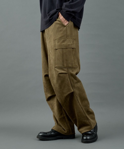 シンセティックスエードカーゴパンツ（カーゴパンツ）｜COLONY 2139