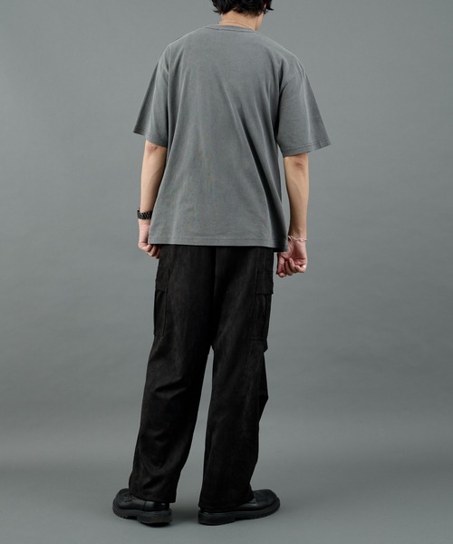 COLONY 2139（コロニートゥーワンスリーナイン）の「シンセティックスエードカーゴパンツ（カーゴパンツ・メンズ・チャコールグレー/アイボリー/ブラック/カーキ・MEDIUM/LARGE）」の7枚目の写真