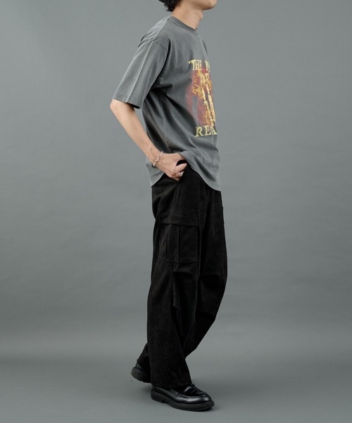 COLONY 2139（コロニートゥーワンスリーナイン）の「シンセティックスエードカーゴパンツ（カーゴパンツ・メンズ・チャコールグレー/アイボリー/ブラック/カーキ・MEDIUM/LARGE）」の8枚目の写真