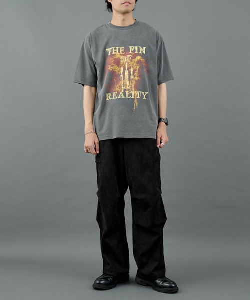 COLONY 2139（コロニートゥーワンスリーナイン）の「シンセティックスエードカーゴパンツ（カーゴパンツ・メンズ・チャコールグレー/アイボリー/ブラック/カーキ・MEDIUM/LARGE）」の5枚目の写真