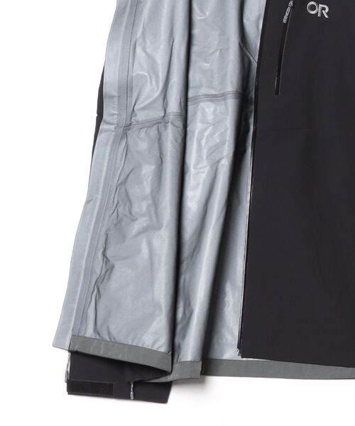 OUTDOOR RESEARCH(アウトドアリサーチ)の「OUTDOOR RESEARCH/アウトドアリサーチ Foray 3L Jacket/フォーレイ 3レイヤー ジャケット(ナイロンジャケット・メンズ・ブラック・MEDIUM/LARGE)」の8枚目の写真