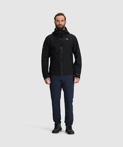 OUTDOOR RESEARCH(アウトドアリサーチ)の「OUTDOOR RESEARCH/アウトドアリサーチ Foray 3L Jacket/フォーレイ 3レイヤー ジャケット(ナイロンジャケット・メンズ・ブラック・MEDIUM/LARGE)」の5枚目の写真