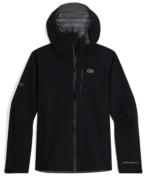 OUTDOOR RESEARCH(アウトドアリサーチ)の「OUTDOOR RESEARCH/アウトドアリサーチ Foray 3L Jacket/フォーレイ 3レイヤー ジャケット(ナイロンジャケット・メンズ・ブラック・MEDIUM/LARGE)」の6枚目の写真