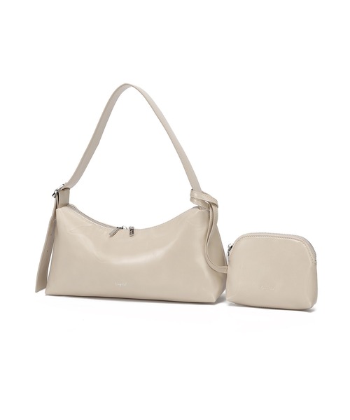 Ungrid（アングリッド）の「【Ungrid/アングリッド】　ポーチチャーム付　ワイドバックルベルト ワンハンドルショルダーバッグ（ショルダーバッグ・レディース・ブラック/ブラウン/アイボリー・FREE）」の22枚目の写真