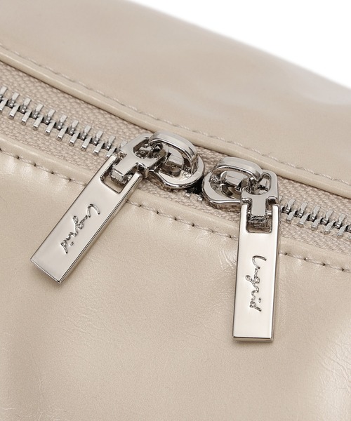 Ungrid（アングリッド）の「【Ungrid/アングリッド】　ポーチチャーム付　ワイドバックルベルト ワンハンドルショルダーバッグ（ショルダーバッグ・レディース・ブラック/ブラウン/アイボリー・FREE）」の19枚目の写真