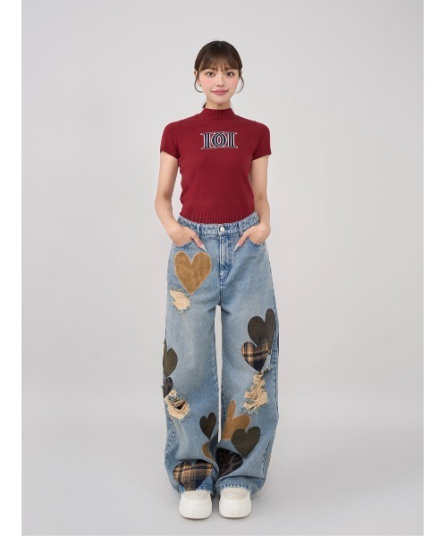 ダーリッチ DDロゴベーシックニットトップス DDロゴベーシックニットトップス（ニット/セーター）｜Darich