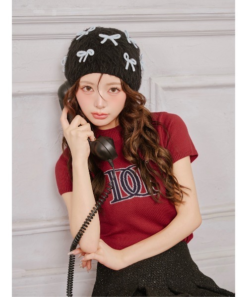darich ダーリッチ　DDロゴベーシックニットトップス DDロゴベーシックニットトップス（ニット/セーター）｜Darich
