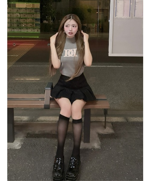 DDロゴベーシックニットトップス（ニット/セーター）｜Darich