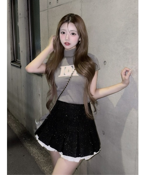 新品・未開封♡Darich♡DDロゴベーシックニットトップス　BEG DDロゴベーシックニットトップス（ニット/セーター）｜Darich