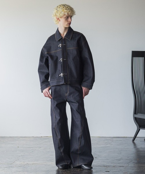 HARE デニムセットアップ HARE デニムジャケット gジャン 「UNDERGROUND MODE SET UP対応