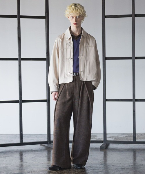 HARE（ハレ）の「【SET UP対応】ファイヤーマンバックルデニムブルゾン(HARE)（デニムジャケット・メンズ・ブルー系その他/ホワイト/ブラック系その他・FREE/SMALL/MEDIUM）」の10枚目の写真