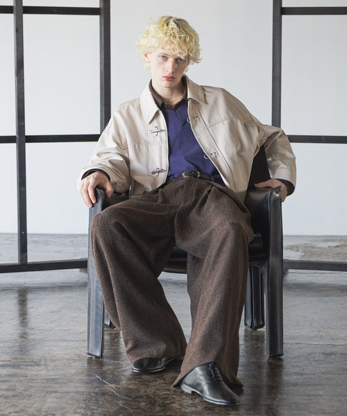 HARE（ハレ）の「【SET UP対応】ファイヤーマンバックルデニムブルゾン(HARE)（デニムジャケット・メンズ・ブルー系その他/ホワイト/ブラック系その他・FREE/SMALL/MEDIUM）」の12枚目の写真