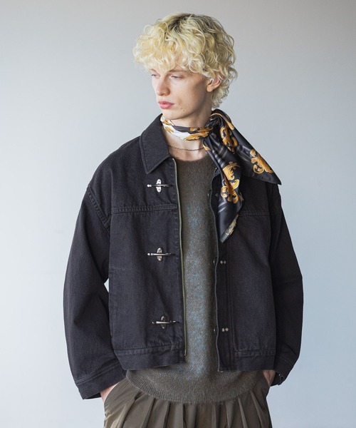 60s 〜70s ファイヤーマンジャケット　デニム 90s Ralph Lauren ラルフローレン デニム ファイヤーマン