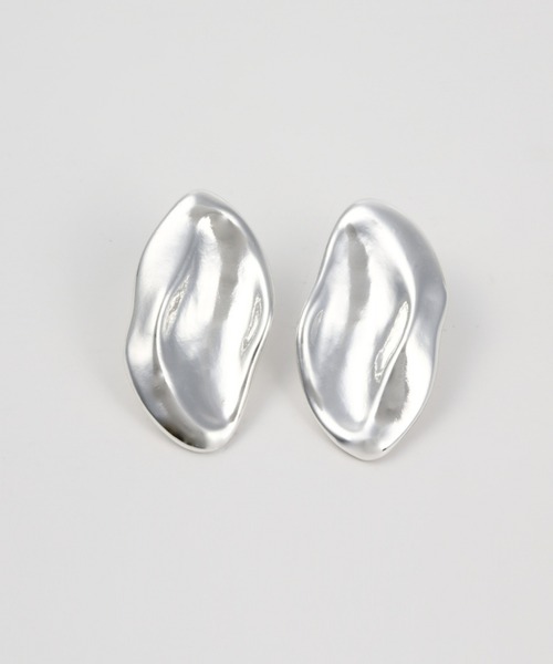 Nothing And Others(ナッシングアンドアザーズ)の「「Nothing And Others/ナッシングアンドアザーズ」Smooth Light Earrings(イヤリング・レディース・シルバー・FREE)」の4枚目の写真