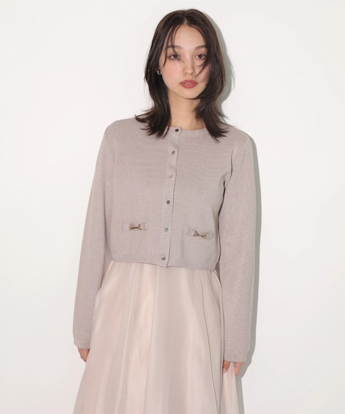 リリ ギンガムニットカットアウトワンピース ｜ LIZ LISA（リズリサ