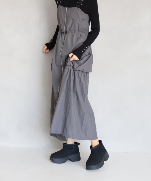 VIVIAN(ヴィヴィアン)の「もふぽか厚底7cmチャンキーヒールムートンブーツ(ブーツ・レディース・ベージュ/キャメル/ブラック・M/S/LL/L)」の13枚目の写真