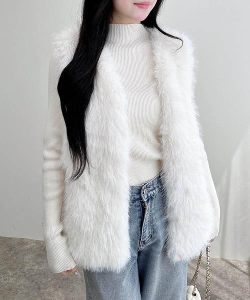 エコファーベスト（ベスト）｜INGNI（イング）のファッション