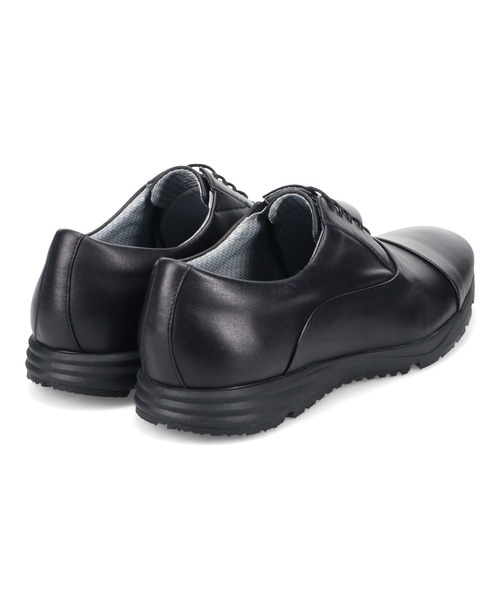 whoop-de-doo（フープディドゥ）の「ネオドレスランスニーカー whoop-de-doo/フープディドゥ（スニーカー・メンズ・ブラック×ブラック/ダークブラウン系1/ネイビー系1・40/41/42/43/44）」の19枚目の写真