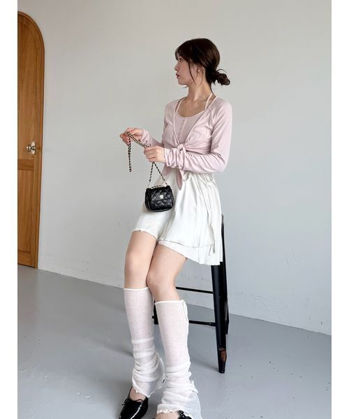 スナイデル♡チャコットコラボレッグウォーマー Chacott Snidel コラボ スナイデル/チャコット レッグウォーマー