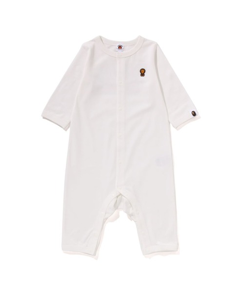 アベイシングエイプ❤︎ロンパース80 BABY MILO BAPE MILO ASSORTED SALOPETTE LAYERED ROMPERS（ロンパース