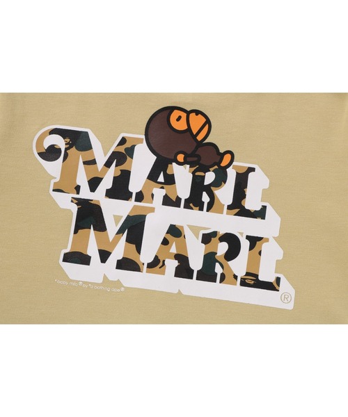 A BATHING APE（アベイシングエイプ）の「BAPE X MARLMARL - 1ST CAMO BABY MILO ROMPERS（ロンパース・キッズ・ベージュ/ホワイト/ブラック・80/70）」の11枚目の写真