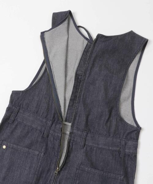 セール】F by ROSSO デニムリボンオールインワン（サロペット