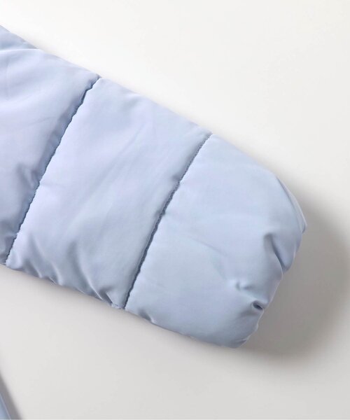 apres les cours(アプレレクール)の「【洗える】ペプラム中綿アウター(ダウンジャケット/コート・キッズ・サックスブルー/ブラック/サーモンピンク・90/80/140/130/120/110/100)」の20枚目の写真