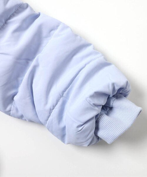 apres les cours(アプレレクール)の「【洗える】ペプラム中綿アウター(ダウンジャケット/コート・キッズ・サックスブルー/ブラック/サーモンピンク・90/80/140/130/120/110/100)」の21枚目の写真