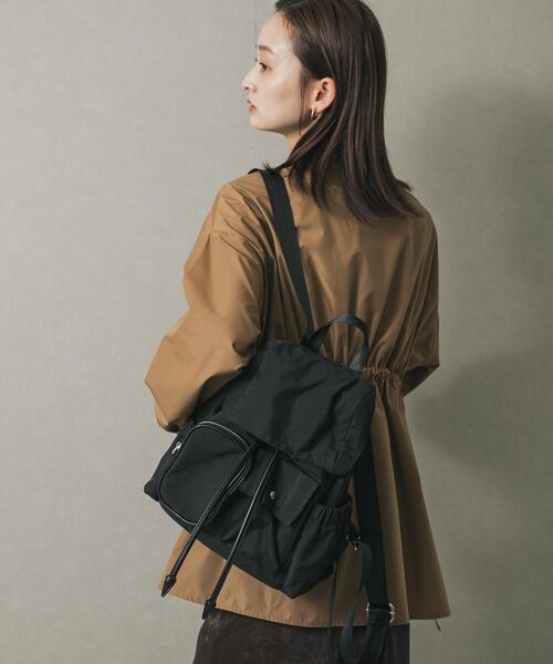 撥水マルチポケットナイロンリュック（バックパック/リュック）｜SENSE
