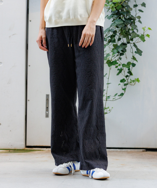 Rouge vif la cle（ルージュヴィフラクレ）の「【Le Melange/ル・メランジュ】ラップスカート付きレースパンツ【セット】/#8543503/パンツ/ラップスカート/レース【WEB限定】（その他パンツ・レディース・オフホワイト/ブラック・フリー）」の9枚目の写真