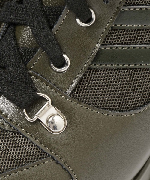 HARE（ハレ）の「スニーカーチャンキーブーツ(HARE)（ブーツ・レディース・シルバー/ブラック/カーキ・SMALL/MEDIUM/LARGE）」の7枚目の写真
