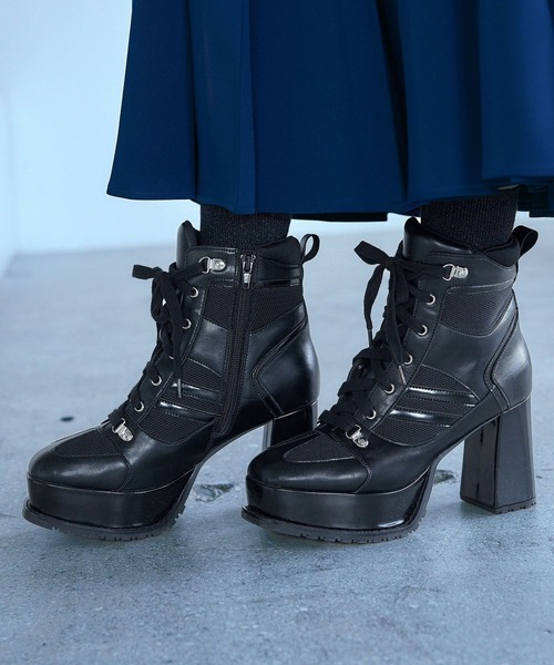 HARE ブーツ セール】スニーカーチャンキーブーツ(HARE)（ブーツ）｜HARE（ハレ）の